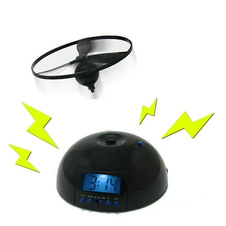 alarm clock loud novelty flying desk bed digital table travel