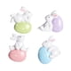 thumbnail image 2 of 4x Pegatizas de refrigerador en forma de huevo de Easter Bunny Decoraciones Adorables Pegatinas de refrigerador impermeables para el refrigerador para Con huevo, 2 of 8
