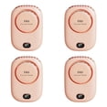 thumbnail image 1 of 4X Ventilador Mini USB Enfriador Recargable Ventilador Viaje de Mano PortáTil Silencioso Ventiladores Eléctricos PequeñOs Rosa, 1 of 4