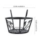thumbnail image 2 of UPGRATOR Soporte Para Macetas De Hierro Negro Con Desmontable Para Almacenamiento Y Exhibición Decorativa, 2 of 8