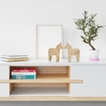 thumbnail image 2 of ColoMX Mini caballo de madera sin terminar, figura de caballo en miniatura, decoraciones de caballo de madera DIY, 2 uds., 2 of 7