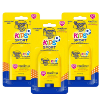 Banana Boat Kids Sport Broad Spectrum Sunscreen Stick with SPF 50 0.50 oz (Pack of 3)