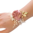thumbnail image 1 of keepw Apparence Réaliste Mariage Mariage Poignet Corsage Élégant Longue Durée Durabilité Large Application Or 7 * 7 1Set, 1 of 6