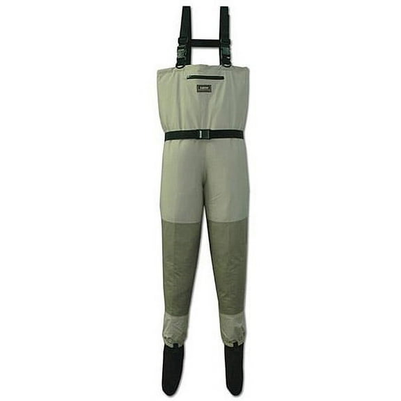Caddis Systems Deluxe Breathable Stocking Foot Wader, 2-Tone Taupe