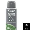 Dove Men+Care Deodorant Spray Lime & Sage, 4 oz