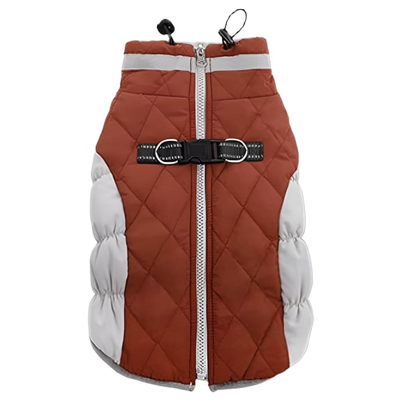 GASTROPOD 1Pcs Dog Winter Coat,Cloth Dog Sweaters,Dog Vest,Brown,Xs