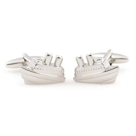 Cuff Daddy Silvertone 'Cruise Time' Cufflinks