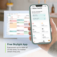 thumbnail image 5 of Skylight Calendar 15-inch Touchscreen Digital Calendar, All-in-One Family Organizer and Chore Chart, Wall Mount Included - White, 5 of 9