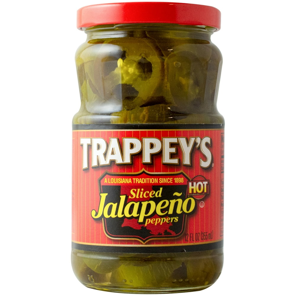 Trappey's Hot Sliced Jalapeño Peppers, 12 fl oz