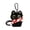 Red and white scarf, variant on Elegant Charm Black Cats Stuffed Animal Keychain Great for Adding a Touch of Cuteness to Any Bag Decoration Daily Use