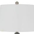 thumbnail image 2 of 25 Inch Onion Table Lamp with Ribbed Texture and Dimmer, Distressed Stone- Saltoro Sherpi, 2 of 5