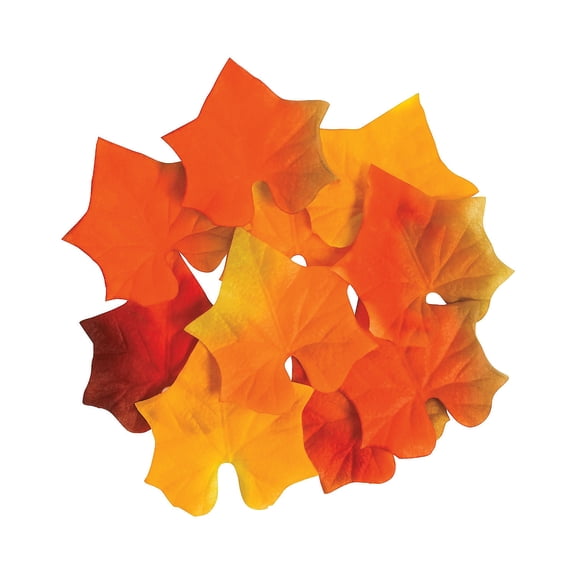 Large Fall Leaves - Home Decor - 100 Pieces