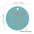 thumbnail image 6 of Inkdotpot Rose Gold Foil Paper Hang Tags Thank You For Celebrating The Mother To Be Baby Shower Favor Tags 50 Pieces, 6 of 7