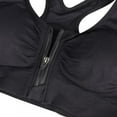 thumbnail image 4 of Clearance! Women's Front Zipper Closure Sports Bra Padded Workout Yoga Bras, 4 of 6