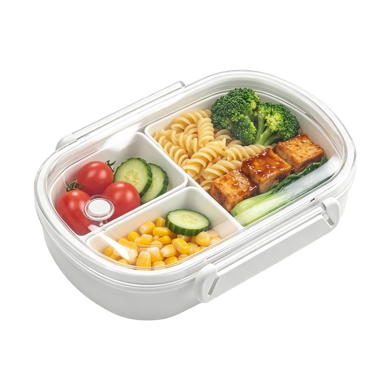 Clearance Under $5.69 Compartment Plastic Lunch Box with Transparent ...