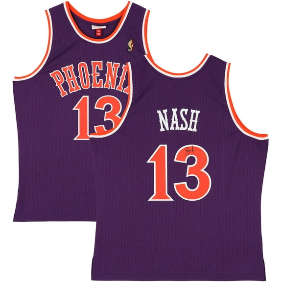 Steve Nash Phoenix Suns Autographed Mitchell & Ness Purple 2005-06 Swingman Jersey - Fanatics Authentic Certified