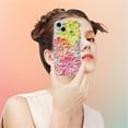 thumbnail image 6 of TECH CIRCLE Stylish Cute Floral Case for iPhone 15 Plus (6.7") 2023 Cell Phone with Wave Edge, Compatible with MagSafe Accessory, Screen Camera Protection, Shockproof Protective Cover, Yellow Red, 6 of 7