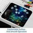 thumbnail image 5 of Starry Plants Square Mouse Pad, 8.3x9.8 Inch, Non-Slip Rubber Bottom, Printed Desk Mat for Office and Gaming, 5 of 5