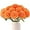 Orange, variant on 12 Pcs Artificial Chrysanthemums Flowers Ball Flower, Fake Mums Flowers White Silk Flowers for Spring Home Decor Indoor Floral Arrangement Table Centerpiece (12, White)