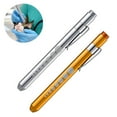 thumbnail image 2 of 2 pcs Pen Flashlight Aluminum Alloy Pen Light LED Pen Flashlight Pen Light Pupil Pen White Light Small Flashlight, 2 of 9