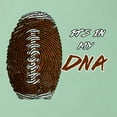 thumbnail image 6 of Wild Bobby Football Fingerprint It's in My DNA Sports Women Slim Fit Junior Tee, 6 of 6