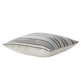 thumbnail image 3 of Blue Yarn Dye Stripe Decorative Pillow Cover, Mainstays, 18" x 18", 1 Piece, 3 of 10