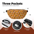 thumbnail image 4 of Naloa Halloween Witches Gnome Print Running Belts for Men Women,Running Fanny Pack with 2-Zipper Pockets,Waterproof Waist Pack for Travel Hiking Running Outdoor Sports, 4 of 8