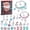 B, variant on Christmas Bracelets Advent Calendar 2026, 24-Day Countdown with DIY Bracelet Jewelry Making Kit for Girls, Kids, Adults, Women, Teens, Winter Holiday, Birthday(RL)