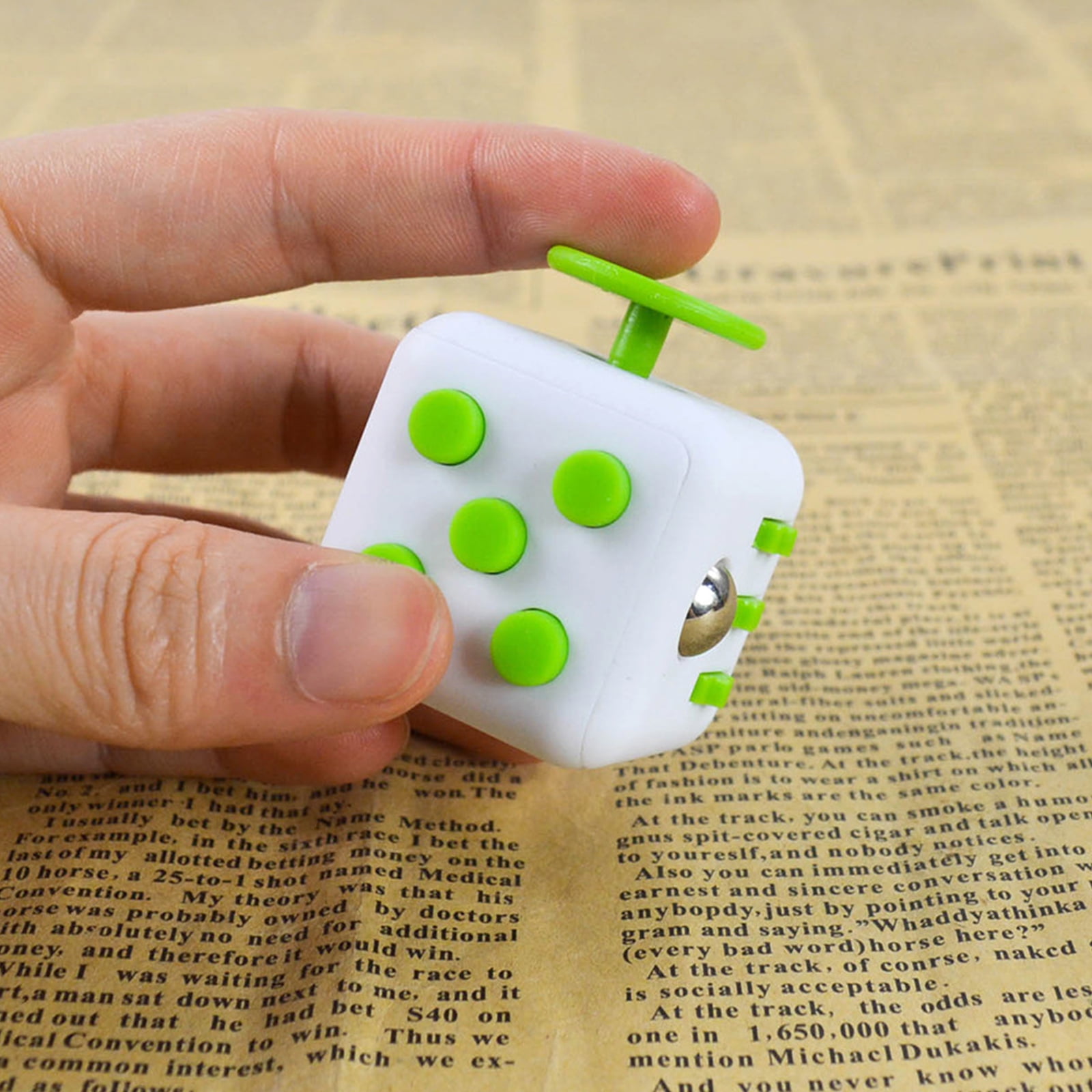 Finger Sensory DE Mini Dice Stress Relief Toy Fidget Anxiety Cube for ADHD 