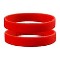 thumbnail image 2 of AYYUFE 2 Pcs Men Women Silicone Wristbands Solid Color Sports Bracelet Bangle Gift, 2 of 8