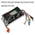 thumbnail image 2 of 48V/60V/72V 50A Electric Bike Controller 1500W Sine Wave Split Intelligent Motor Speed Controller, 2 of 7