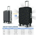 thumbnail image 4 of Yiaed Constellation Print Travel Luggage Cover Suitcase Protector Fits 18-32 Inch Luggage Wheel Covers Patterned Elastic Luggage Anti-scratch（No luggage）-Medium, 4 of 5