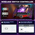 thumbnail image 6 of Switch Controller, EUROA One-Piece Joypad Controller Replacement for Switch Pro Controller, Joy-cons for Nintendo Switch/OLED with Adjustable Turbo, 6 of 9