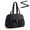 Black, variant on Travel Duffel Bag for Women, Lightweight Fashion Tote Handbag With Bowtie, Water-Resistant Weekender Overnight Sport Gym Bag, Black