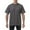 Charcoal, variant on Men's Heavyweight Cotton Short Sleeve Crew Neck T-Shirt
