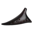 thumbnail image 4 of 12 Holes Warped-tail Ceramic Ocarina Alto C Hand Painted Musical Instrument with Lanyard Music Score Protective Bag For Music Lover and Learner, 4 of 4