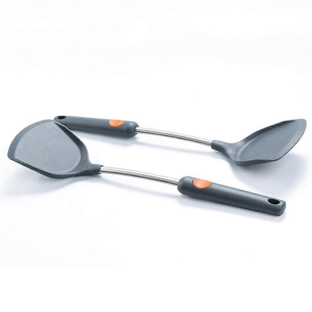Black and Silicone Cooking with Comfortable Grip for Kitchen Use 12.5 Inches