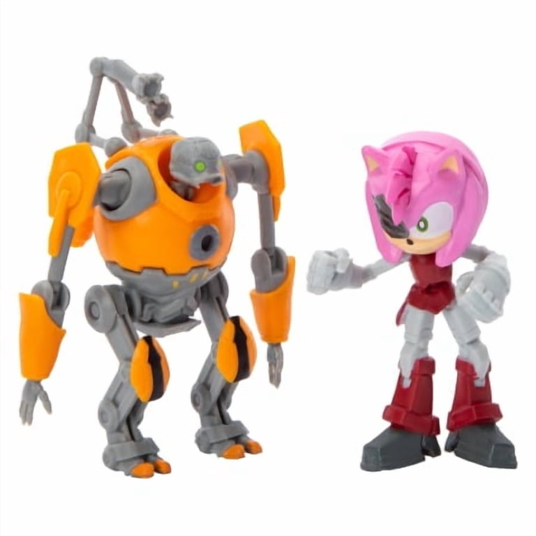 Sonic Prime 3 Pack Collectible Figures Rusty Rose, Rebel, & Nine