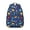 Blue-27, variant on Hand Drawn Nautical Shark Backpack for Student Waterproof Scratch-Resistant Composite Oxford Cloth with Vintage Marine Life Chart, Comfortable Adjustable Straps, Large Capacity
