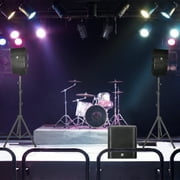 4000W P.M.P.O PRORECK CLUB 3500 15-inch 2.1 CHANNEL DJ/Powered PA Speaker System Combo Set 6x4-inch Line Array Speakers and 1x15-inch Subwoofers BT for Large Parties