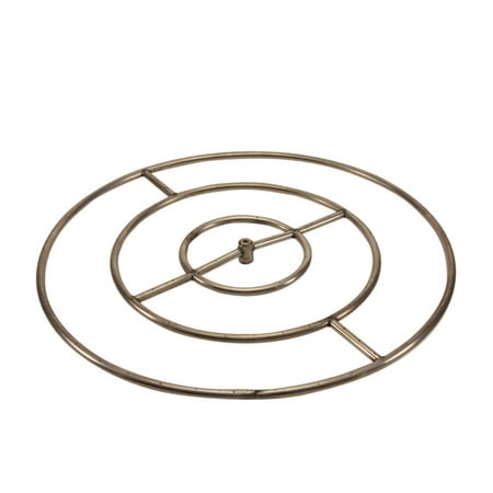 Hpc Round Stainless Steel Fire Pit Burner 36 High Capacity