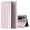 Pink, variant on Case for Xiaomi Redmi Note 11 4G Premium PU Leather Cover, [Shockproof TPU Interior Case] Stand Flip Phone Case for Xiaomi Redmi Note 11 4G/Redmi Note 11S 4G CX Red