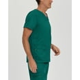 thumbnail image 1 of Landau Haut de Blouse Médicale pour Hommes : Extensible 2 Directions, 4 Poches, Ajustement Moderne, Col en V, 4253, 1 of 5