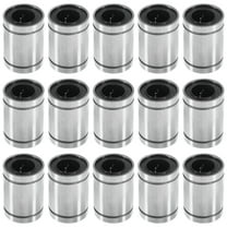 LM12UU Linear Ball Bearing 12mm Sealed for CNC, 3D Printer - High Precision, Low Friction, Aluminum Alloy (15 Pcs)