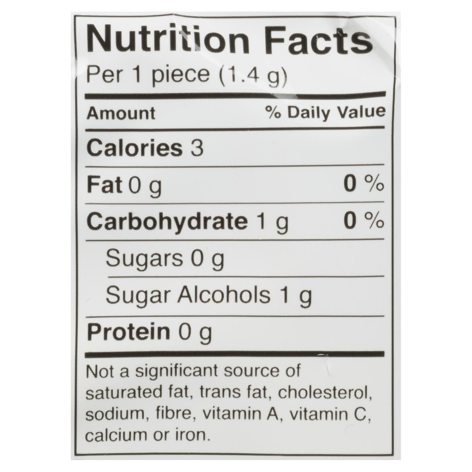 Dentyne Ice Saveurs assorties, gomme sans sucre, 4 paquets (12 morceaux par paquet)