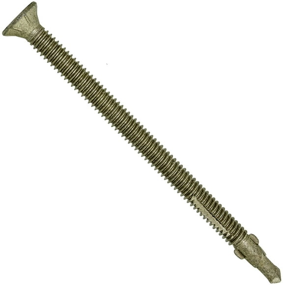 Tornillos Jake Sales Reamer Tek Torx/Star Head de madera a metal, 14 x 4 pulgadas