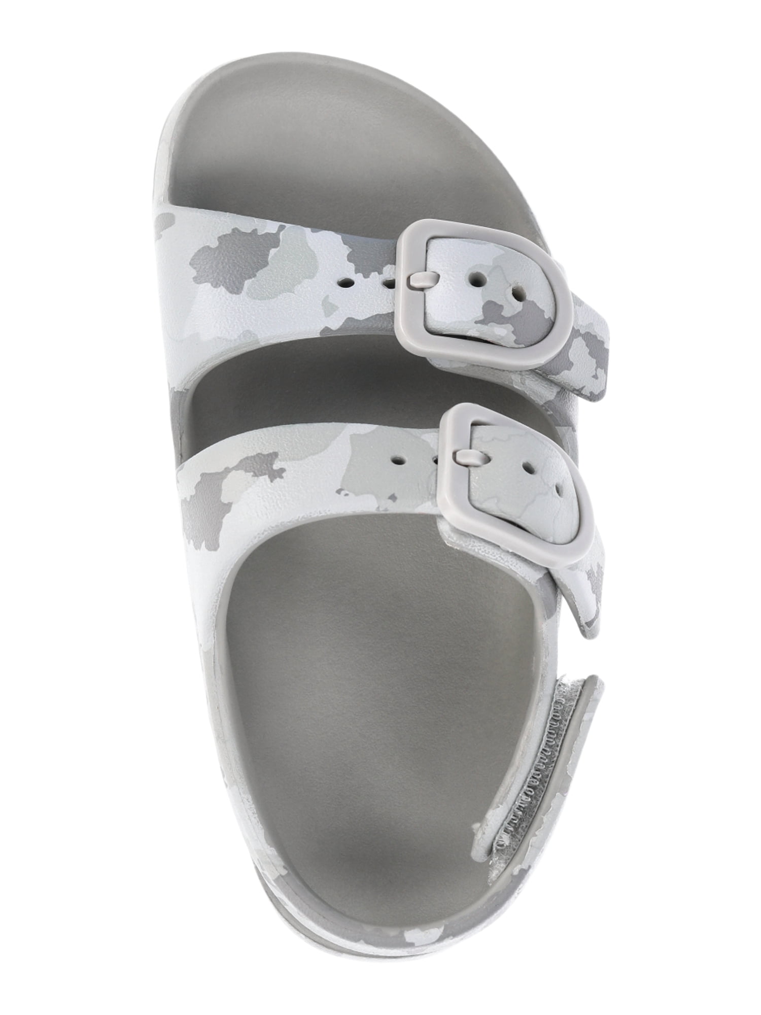 Wonder Nation Toddler Kids EVA Two Buckle Sandal, 2- Pack