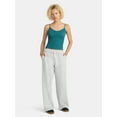 thumbnail image 2 of No Boundaries Seamless Miter Textured V-Neck Cami with Demi Cups, Women's, 2 of 5