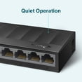 thumbnail image 3 of Switch TP-LINK LS1008G 8 Puertos LiteWave Gigabit Ethernet 10/100/1000Mbps TP-Link 8 puertos Auto-MDI/MDIX 3.9W LS1008G, 3 of 4