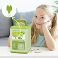 thumbnail image 4 of Safe Deposit Box Toys With Lights, Music And Key, Money Savings Box Mini ATM Coin Bank Toys Gifts For Chritmas, Birthday And Other Festival, 4 of 5